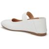 imageTrary Flats for Women Mary Jane Shoes Dress Shoes for Women Comfortable Business Office Casual with VelcroWhite