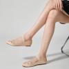imageTrary Ballet Flats for Women Closed Round Toe Mary Jane Shoes Women Cute Bowknot NonSlip Dressy Shoes Elastic Strap Comfortable Womens Flats for AllYear Daily Work CausalApricot