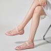 imageTrary Ballet Flats for Women Closed Round Toe Mary Jane Shoes Women Cute Bowknot NonSlip Dressy Shoes Elastic Strap Comfortable Womens Flats for AllYear Daily Work CausalPink