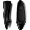 imageTrary Flat Shoes Women Pointed Toe Flats for Women TwoTone Cap Toe Ballet Flats Shoes Comfortable Dressy Casual Slipon Work Daily Soft Flat ShoesBlack Pu