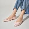 imageTrary Flat Shoes Women Pointed Toe Flats for Women TwoTone Cap Toe Ballet Flats Shoes Comfortable Dressy Casual Slipon Work Daily Soft Flat ShoesPink
