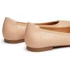 imageTrary Flats for Women Mary Jane Shoes Women Round Toe Ballet Flats Dress Shoes Casual Comfortable PU Leather Slip on LoafersPu Nude
