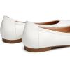 imageTrary Flats for Women Mary Jane Shoes Women Round Toe Ballet Flats Dress Shoes Casual Comfortable PU Leather Slip on LoafersPu White