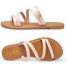 imageTrary Womens Flat SandalsStrappy Flip Flops DressyComfortable Slide for Girls SummerNude