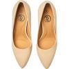 imageTrary Womens Slingback Pumps Black Heels Gold Heels Nude Pink Red Heels Pointed Toe High Heels for Women Sexy Stiletto Heels Buckle Ankle Strap Closed Toe Pumps Office Party Prom Dress ShoesNubuck Apricot