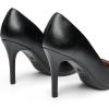imageTrary Womens Slingback Pumps Black Heels Gold Heels Nude Pink Red Heels Pointed Toe High Heels for Women Sexy Stiletto Heels Buckle Ankle Strap Closed Toe Pumps Office Party Prom Dress ShoesBblack Pu