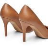imageTrary Womens Slingback Pumps Black Heels Gold Heels Nude Pink Red Heels Pointed Toe High Heels for Women Sexy Stiletto Heels Buckle Ankle Strap Closed Toe Pumps Office Party Prom Dress ShoesNew Pu Brown