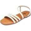 imageTrary Sandals for Women Womens Sandals Shoes Square Open Toe Cute Strappy Womens Flats Sandals for Dressy Beach Summer Wedding Comfortable Casual Sandalias De MujerPu Beige