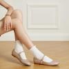 imageTrary Mary Jane Ballet Flats Black Flats for Women Ankle Strap Dressy Comfortable FlatsGold Glitter