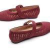 imageTrary Mary Jane Shoes Women Mary Jane Flats for Women Ballet Flats Shoes Round Toe Mary Jane Flats Shoes Dressy ComfortableAburgundy