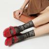 imageTrary Mary Jane Shoes Women Square Toe Flats for Women Dressy Ballet Flat Mary Jane Flats with Buckle Strap Comfortable Slip On Casual ShoesRed