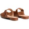 imageTrary Mules for Women Mary Jane Mules with Adjustable Buckle Flats for Women Slip On Shoes Loafers for Casual Work TravelBrown