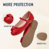 imageTrary Girls Mary Janes Ballet Flats School Uniform Dress Shoes Casual Party Wedding Flower Shoes for Little KidBig Kid