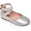 imageTrary Girls Dress Shoes with Crossover Straps Ballet Flats Mary Jane Shoes for Girls