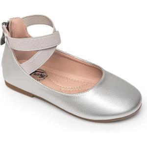 imageTrary Girls Dress Shoes with Crossover Straps Ballet Flats Mary Jane Shoes for Girls