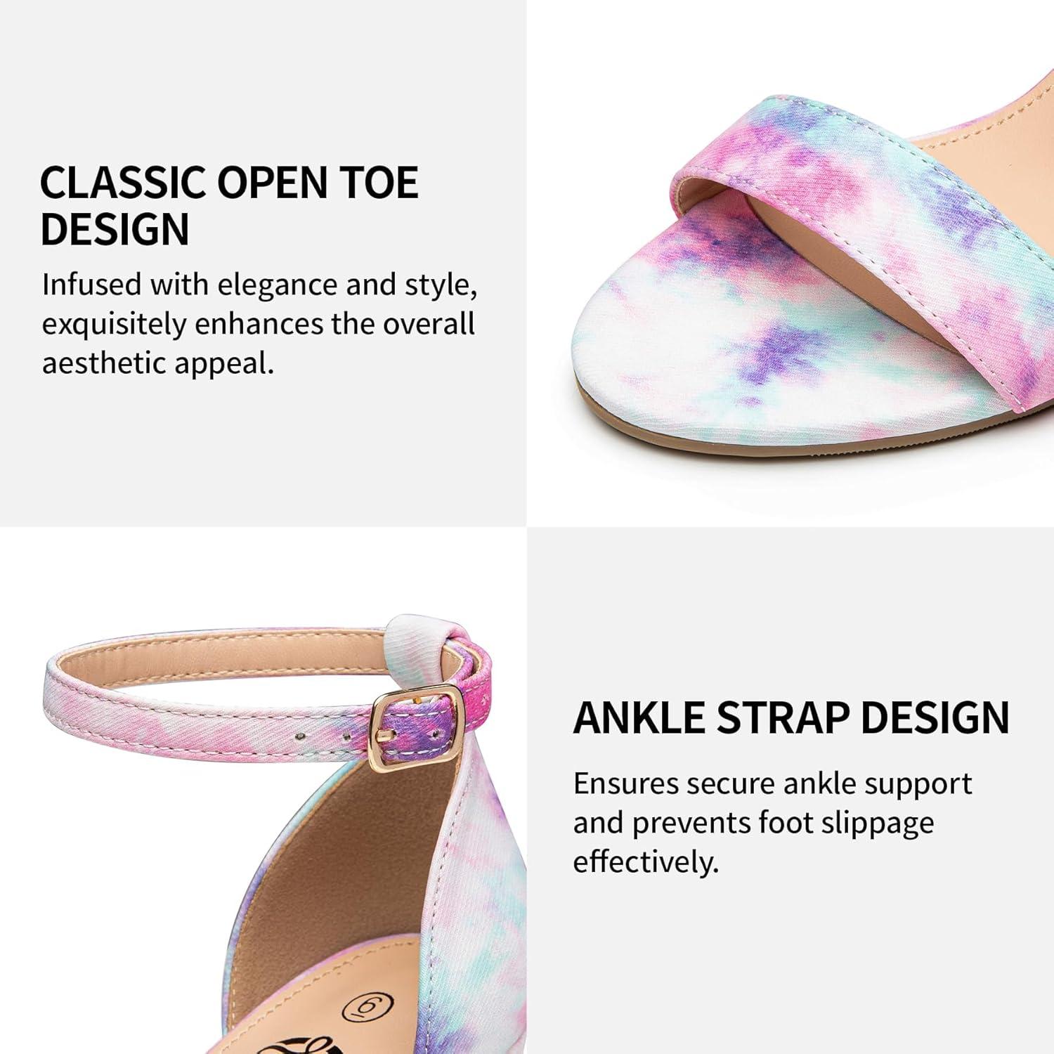 imageTrary Wedding Shoes for Bride Heels for Women Rubber Sole and Insole Provide Excellent CushionColorful
