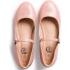 imageTrary Mary Jane Ballet Flats Black Flats for Women Ankle Strap Dressy Comfortable FlatsNew Pink