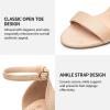 imageTrary Wedding Shoes for Bride Heels for Women Rubber Sole and Insole Provide Excellent CushionApricot Suede