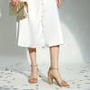 imageTrary Wedding Shoes for Bride Heels for Women Rubber Sole and Insole Provide Excellent CushionGold Sparkly