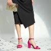 imageTrary Wedding Shoes for Bride Heels for Women Rubber Sole and Insole Provide Excellent CushionRose Suede