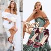 imageTrary Wedding Shoes for Bride Heels for Women Rubber Sole and Insole Provide Excellent CushionWine Red