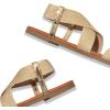 imageTrary Womens Dressy Summer Sandals Elastic Cute Open Toe Wide Sandalias Para MujerGold