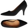 imageTrary Womens High Heel Dress Pump Pointed Toe Shoe Classic Office Special Dressy Casua Wedding Pump ShoesAnubuck Black