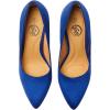 imageTrary Womens High Heel Dress Pump Pointed Toe Shoe Classic Office Special Dressy Casua Wedding Pump ShoesRoyal Blue