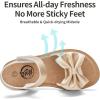 image:imageTrary Toddler Sandals for Baby Girls Boys Summer Sandals Cute Kids Shoes Lightweight Open Toe Sandals Beach Holiday Unisex Child SandalsGold Bowknot