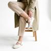 image:imageTrary Knit Flats for Women Square Toe Ballet Flats with Buckle Straps Mary Jane Shoes Women Comfortable Casual Dress Shoes for Work Daily WearOffwhite