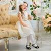 image:imageTrary Girls Mary Janes Ballet Flats School Uniform Dress Shoes Casual Party Wedding Flower Shoes for Little KidBig KidBlack