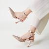 image:imageTrary Heels for Women Slingback Pointed Toe Stiletto Heels Ankle Strap Heeled Sandals Comfortable Womens Pumps 335 Heel Work Party Wedding Dress ShoesRose Gold