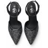 image:imageTrary Heels for Women Slingback Pointed Toe Stiletto Heels Ankle Strap Heeled Sandals Comfortable Womens Pumps 335 Heel Work Party Wedding Dress ShoesBlack