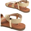 image:imageTrary Womens Dressy Summer Sandals Elastic Cute Open Toe Wide Sandalias Para Mujer