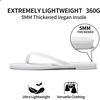 image:imageTrary Flip Flops for WomenComfortable Flat Sandals with Arch SupportMemory Foam Flat Thong SandalsDressy Summer Slides for Beach VacationWhite