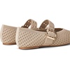 image:imageTrary Knit Flats for Women Square Toe Ballet Flats with Buckle Straps Mary Jane Shoes Women Comfortable Casual Dress Shoes for Work Daily WearNude