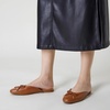 image:imageTrary Mules for Women 2025 Womens Mules Slip on Comfortable Bow Pointed Toe Womens Loafers Backless Flats Mules Shoes for Women with Knot