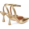 image:imageTrary Heels for Women Slingback Pointed Toe Stiletto Heels Ankle Strap Heeled Sandals Comfortable Womens Pumps 335 Heel Work Party Wedding Dress ShoesGold Pu