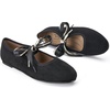 image:imageTrary Sorise Ballet Flats Mary Jane Shoes Women Ballerina Flat with BowBlack