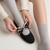 image:imageTrary Sorise Ballet Flats Mary Jane Shoes Women Ballerina Flat with BowBlack