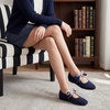 image:imageTrary Sorise Ballet Flats Mary Jane Shoes Women Ballerina Flat with BowNavy Blue