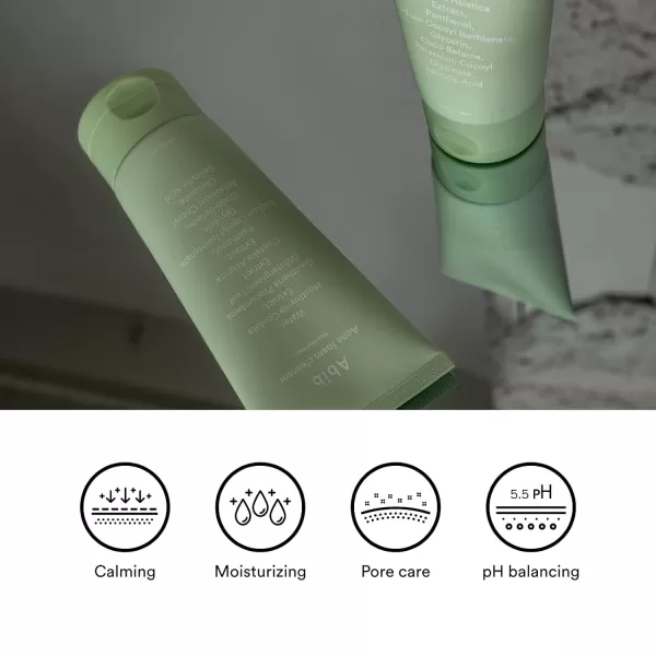 Abib Acne Foam Cleanser Heartleaf Foam 507 fl oz  150 ml  Pore Cleansing Oil Heartleaf OilWash 710 fl oz  210ml