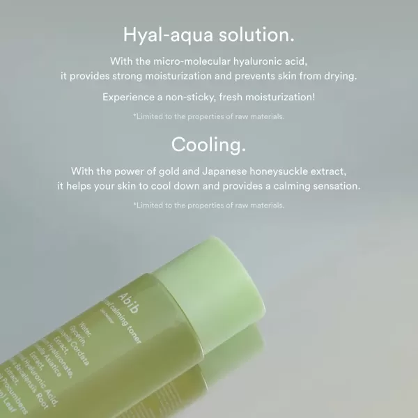 Abib Calming 2 Step Set with Cleanser I Heartleaf Calming Trio All in One Soothing Acne Pimple Mild Acidic for Senstive Skin Irritated Skin