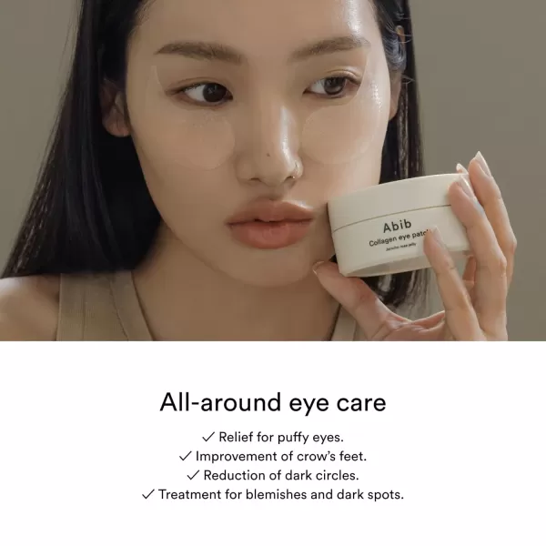Abib Collagen Eye Patch Jericho Rose Jelly 60 Patches  Collagen Eye Crme Jericho Rose Tube