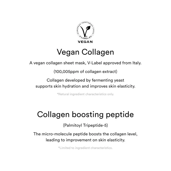 Abib Collagen Gel Mask Heartleaf Jelly 10 Sheets I Vegan Collagen Cooling Nourishing Hyaluronic Acid Hydrogel Facial Mask