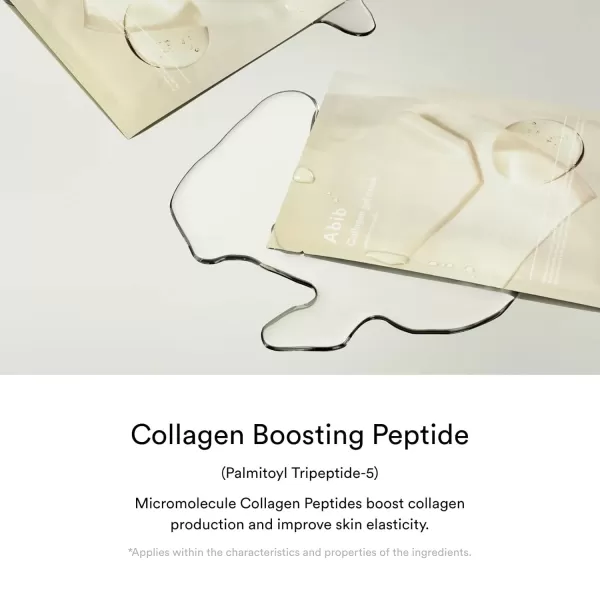Abib Collagen Gel Mask Jericho Rose Jelly 10 Sheets I Vegan Collagen Cooling Nourishing Hyaluronic Acid Hydrogel Facial Mask