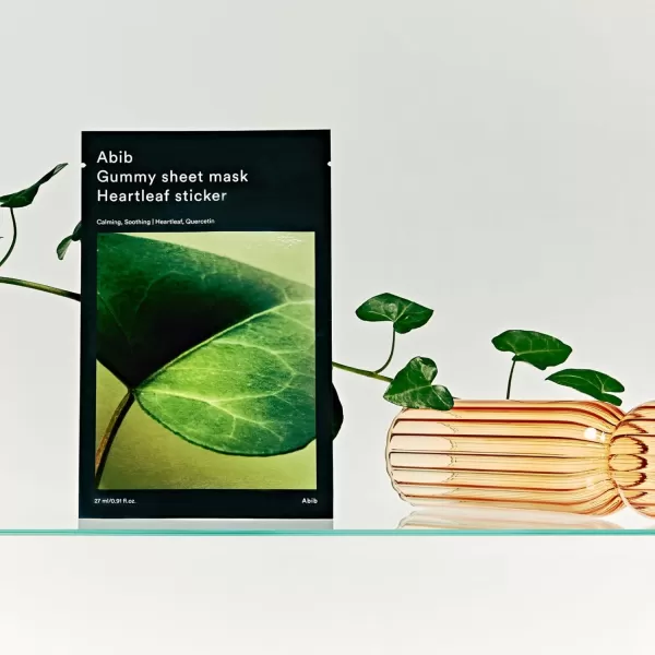 Abib Gummy Sheet Mask 10 Sheets Collagen MilkHeartleaf
