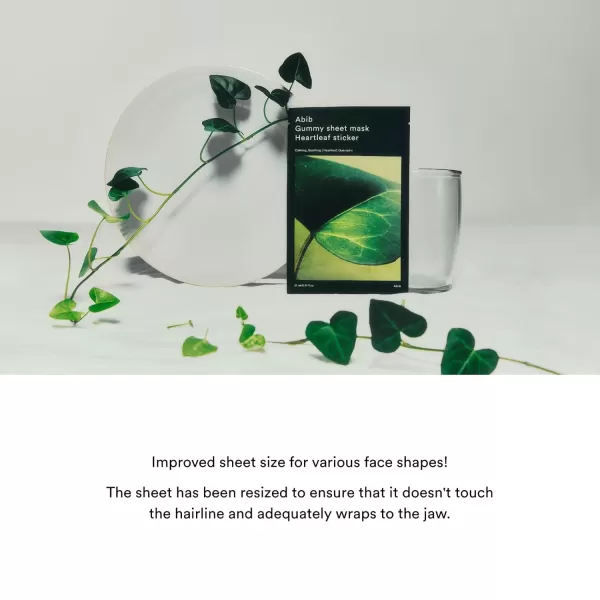 Abib Gummy Sheet Mask 10 Sheets Collagen MilkHeartleaf