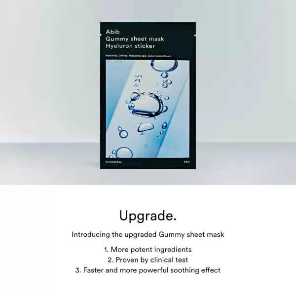 Abib Gummy Sheet Mask 10 Sheets Collagen MilkHyaluron