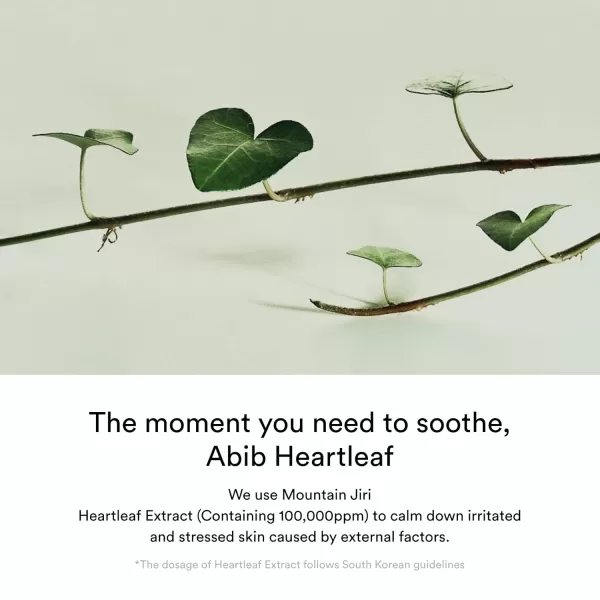 Abib Heartleaf Creme Calming Tube 254 Fl Oz I Soothing Moisturizer for Dryness